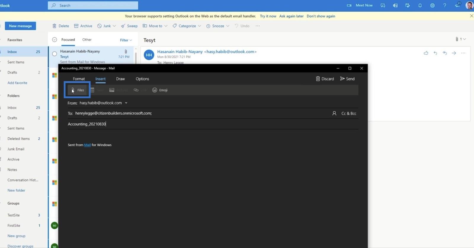 MS Flow : comment télécharger dans SharePoint par e-mail