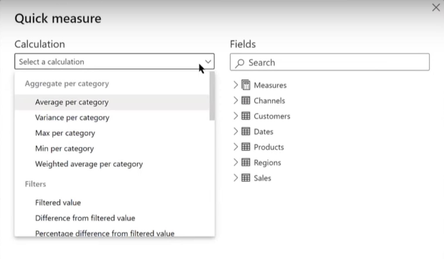 Créer une mesure rapide dans LuckyTemplates avec Quick Measures Pro