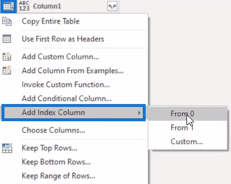 Mises en page du calendrier au format tabulaire à l'aide de Power Query