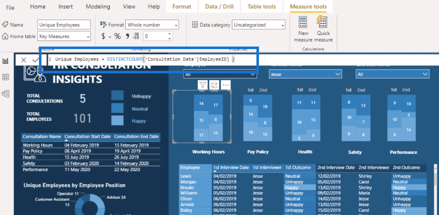 Technique de visualisation – Filtres et histogrammes LuckyTemplates