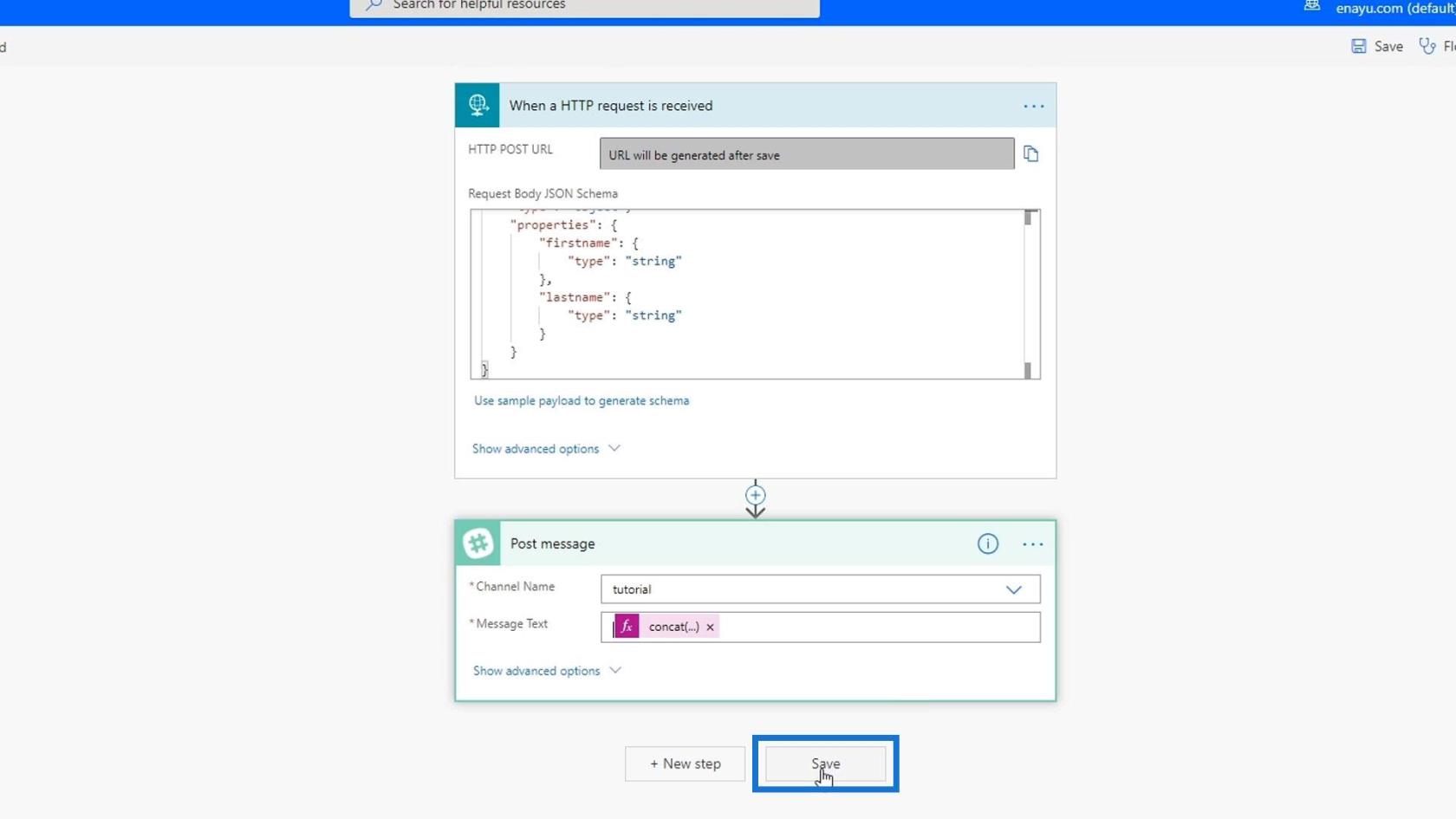 Microsoft Flow HTTP Trigger |  Un tutorial Power Automate