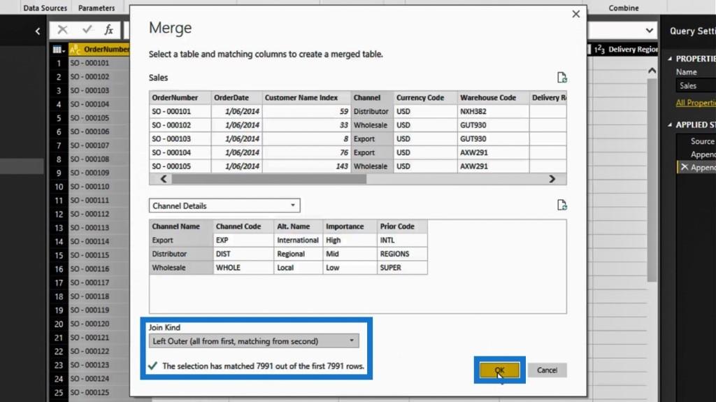 Comment fusionner des requêtes dans LuckyTemplates