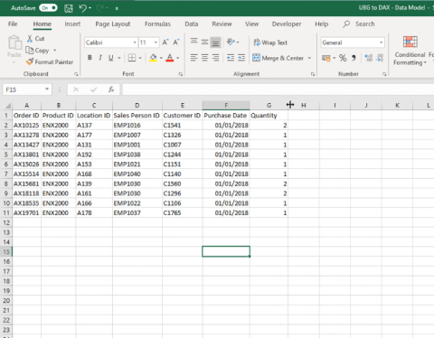 LuckyTemplates 和 Excel：DAX 公式的差異