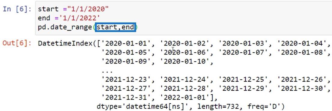 LuckyTemplates พร้อมการเขียนสคริปต์ Python เพื่อสร้างตารางวันที่