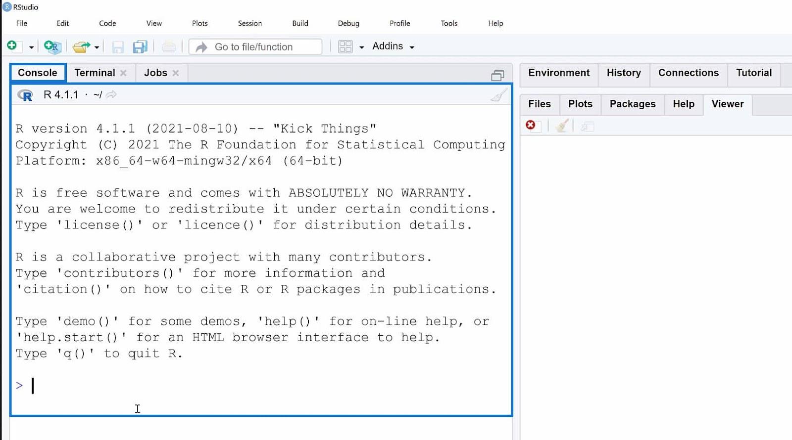 R Scripting pentru LuckyTemplates folosind RStudio