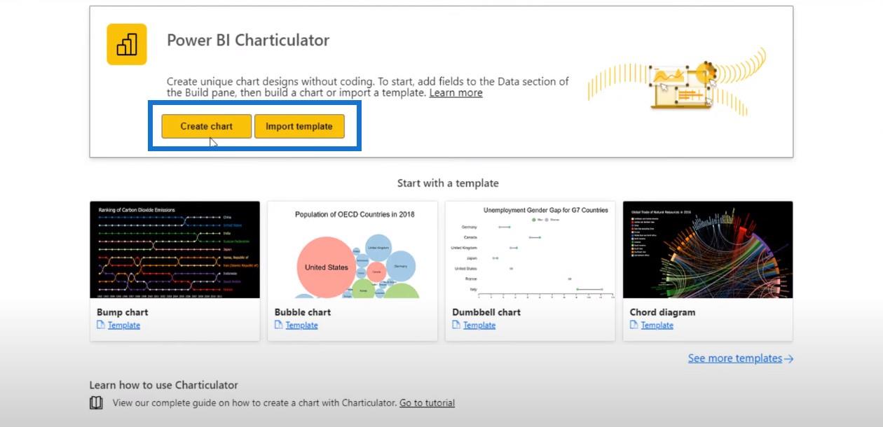 Mise à jour de LuckyTemplates Desktop : le visuel du chararticulateur