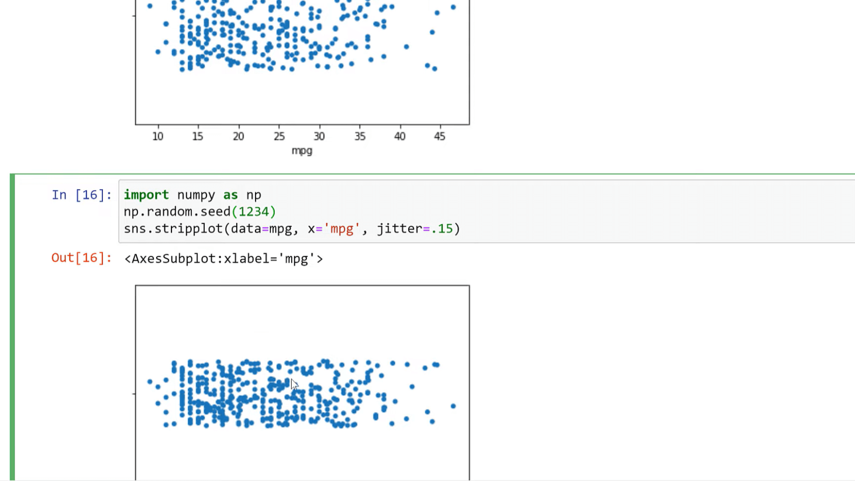 Fonction Seaborn en Python pour visualiser la distribution d'une variable