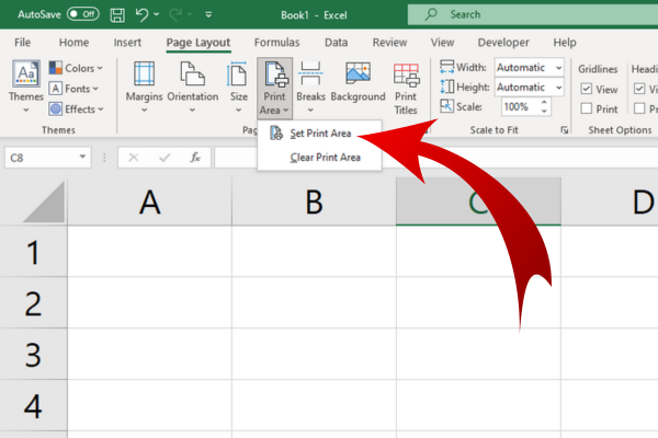 如何在 Excel 中設置打印區域：很簡單！