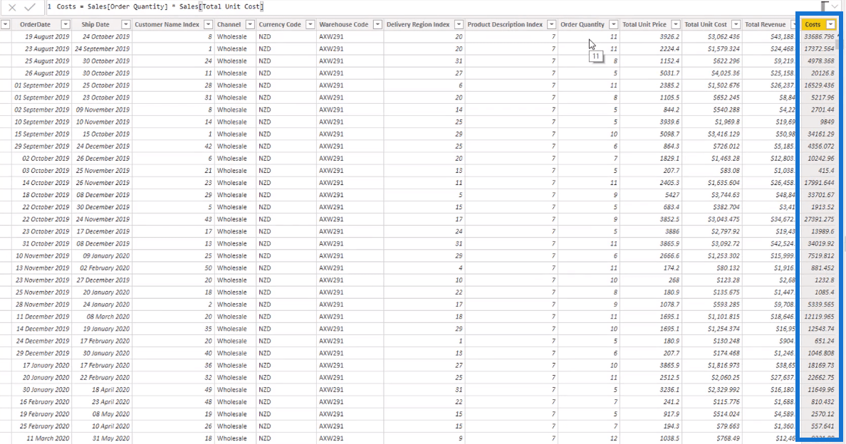 Colonnes calculées LuckyTemplates : Conseils et bonnes pratiques