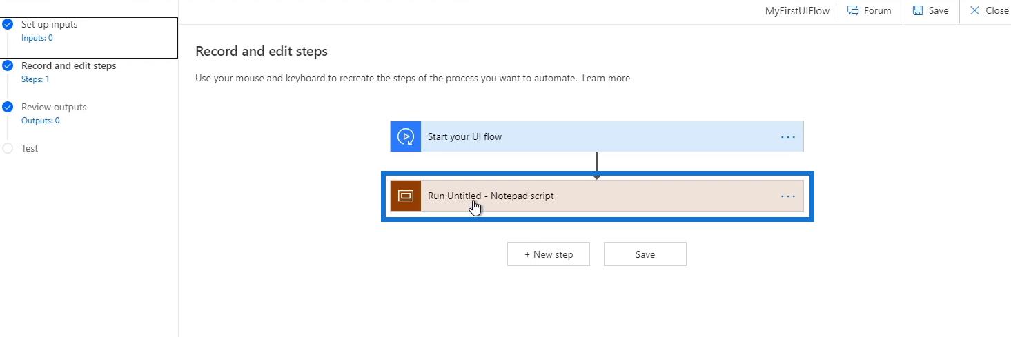 Power Automate UI フロー: 作成とセットアップ