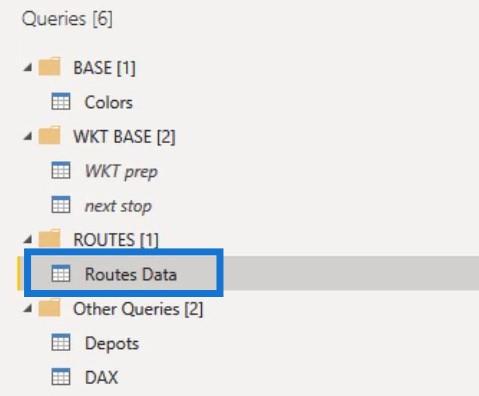 Visual do mapa de ícones do LuckyTemplates: strings WKT