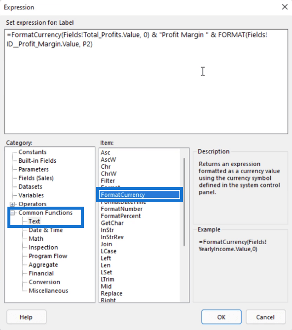 Expression Report Builder: voorbeelden en handleidingen