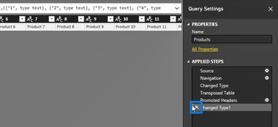 LuckyTemplates Query-editor: rij- en kolomtransformaties