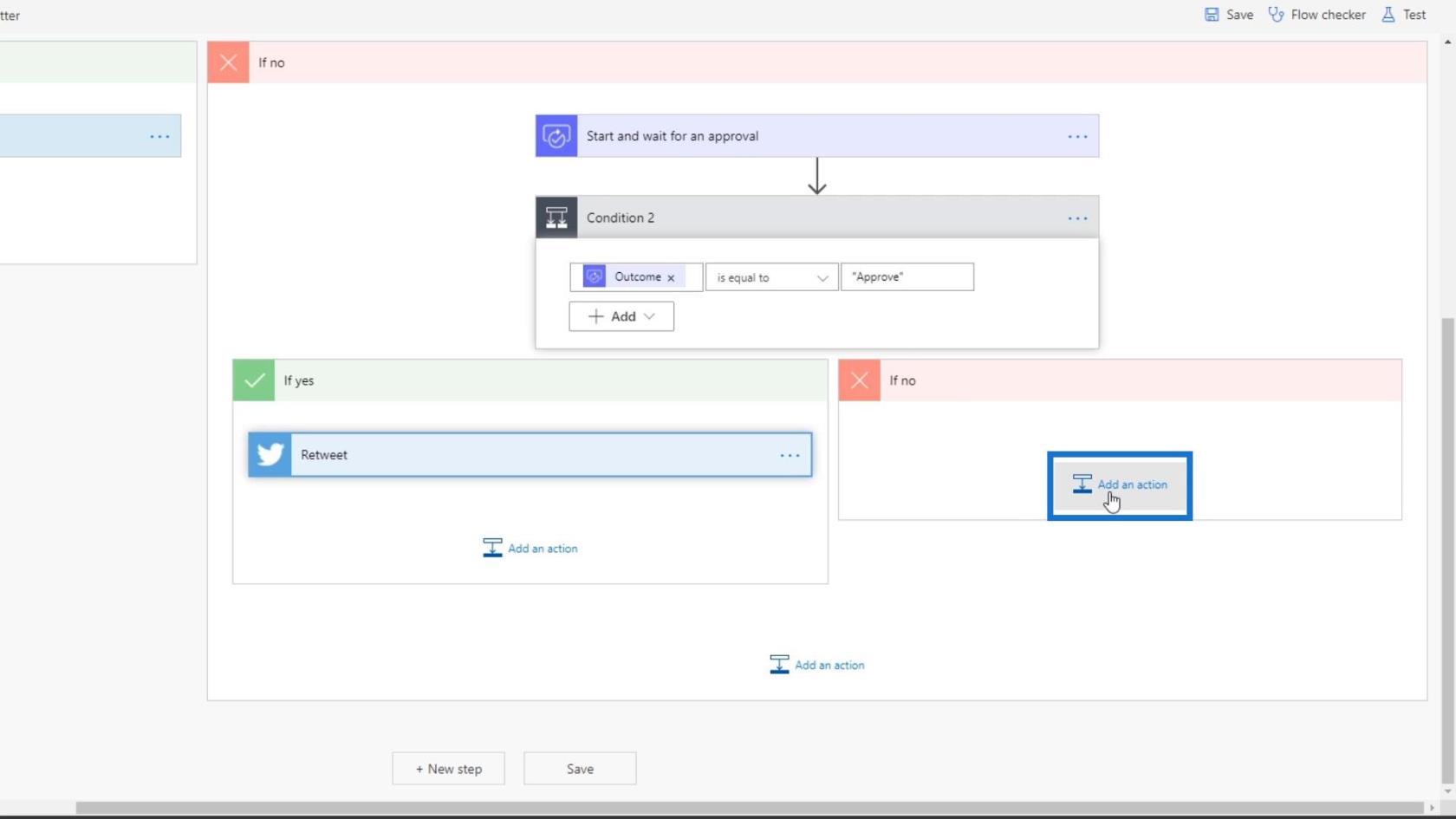 Configuração e teste do fluxo de trabalho de aprovação no Power Automate