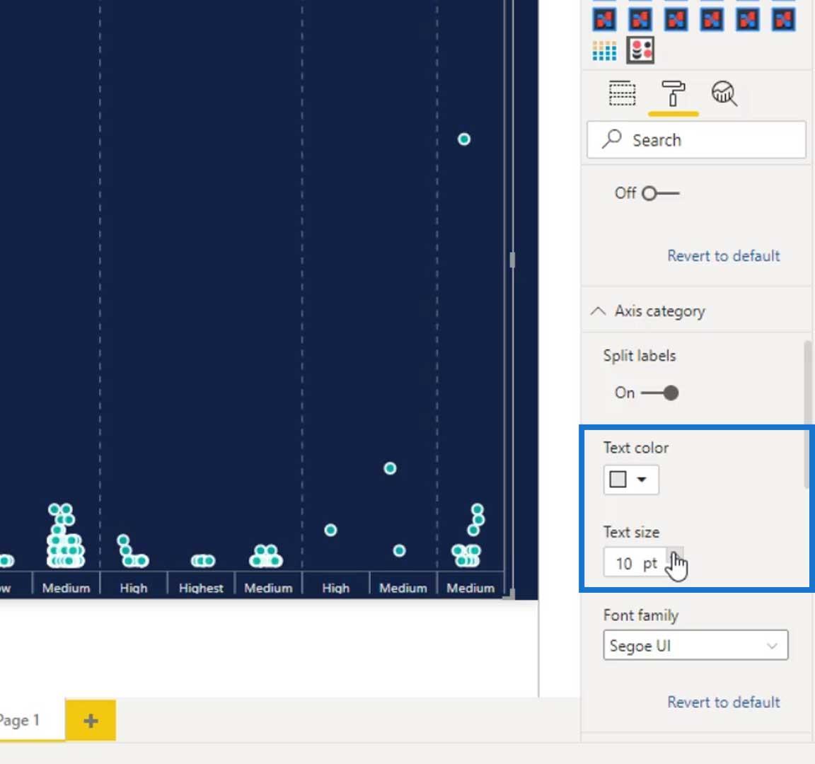 Graphiques à points dans LuckyTemplates : visualisation personnalisée