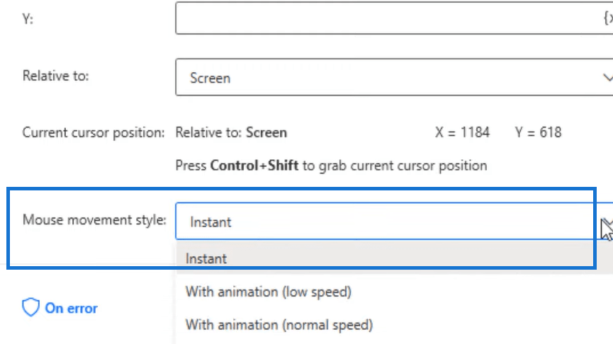 Power Automate Desktop：如何使用發送鼠標點擊功能