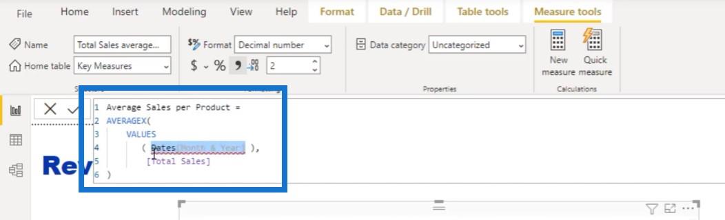 Avantages et inconvénients des mesures rapides dans LuckyTemplates