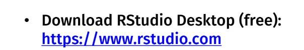 Guide de téléchargement et d'installation de R et RStudio