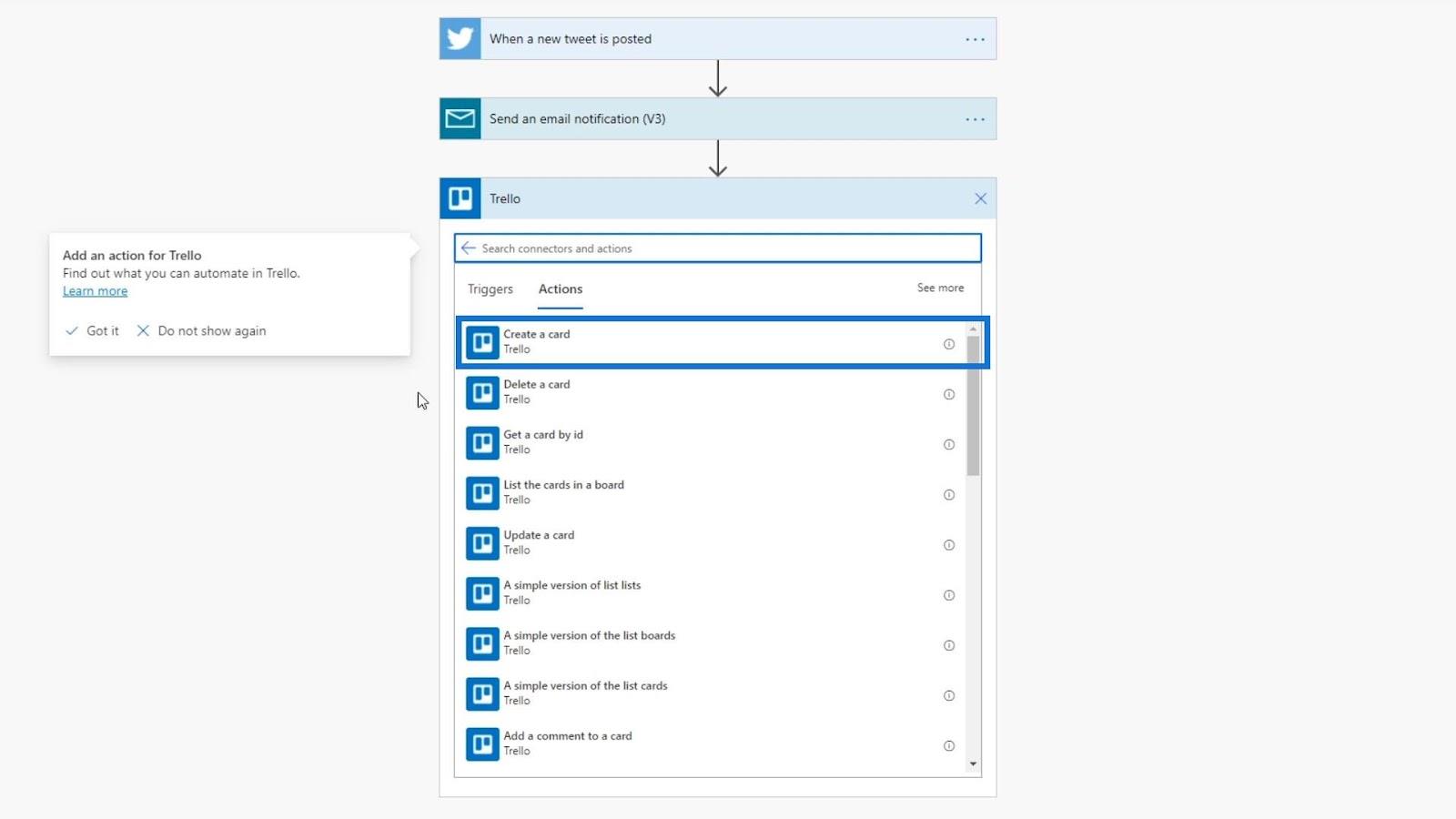 Actions d'automatisation de puissance |  Un tutoriel approfondi