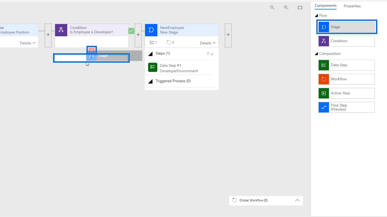 Fluxos de processos de negócios no Microsoft Power Automate