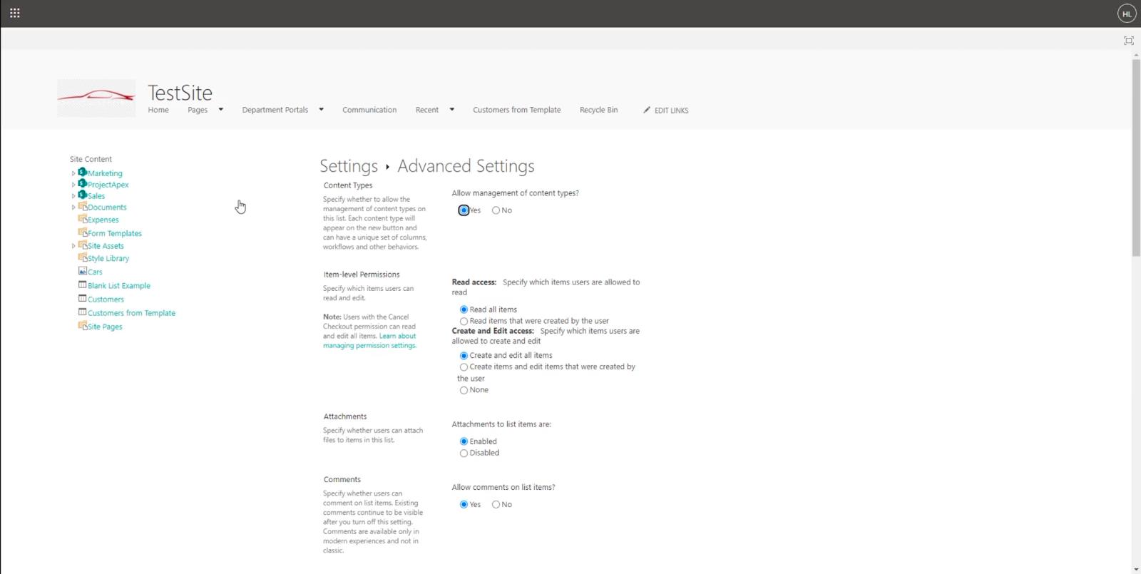 SharePoint 列表項：編輯單個和多個項目