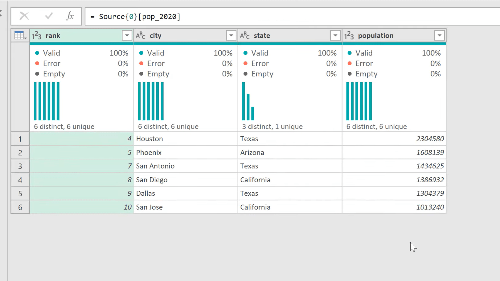 دمج الاستعلامات باستخدام Anti Join In Excel مع Power Query