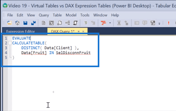 Tableaux dans LuckyTemplates : types et distinctions