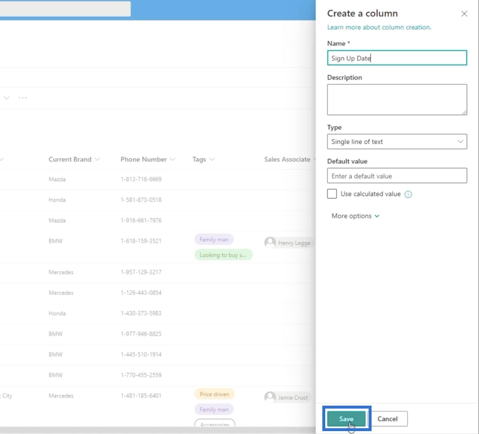 Colonnes calculées dans SharePoint |  Un aperçu