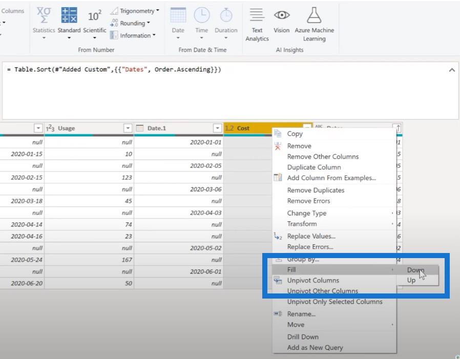 Power Query : comment fusionner des tables avec différentes colonnes