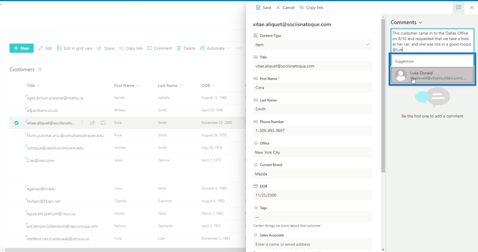 Commentaires SharePoint : son utilisation et son importance