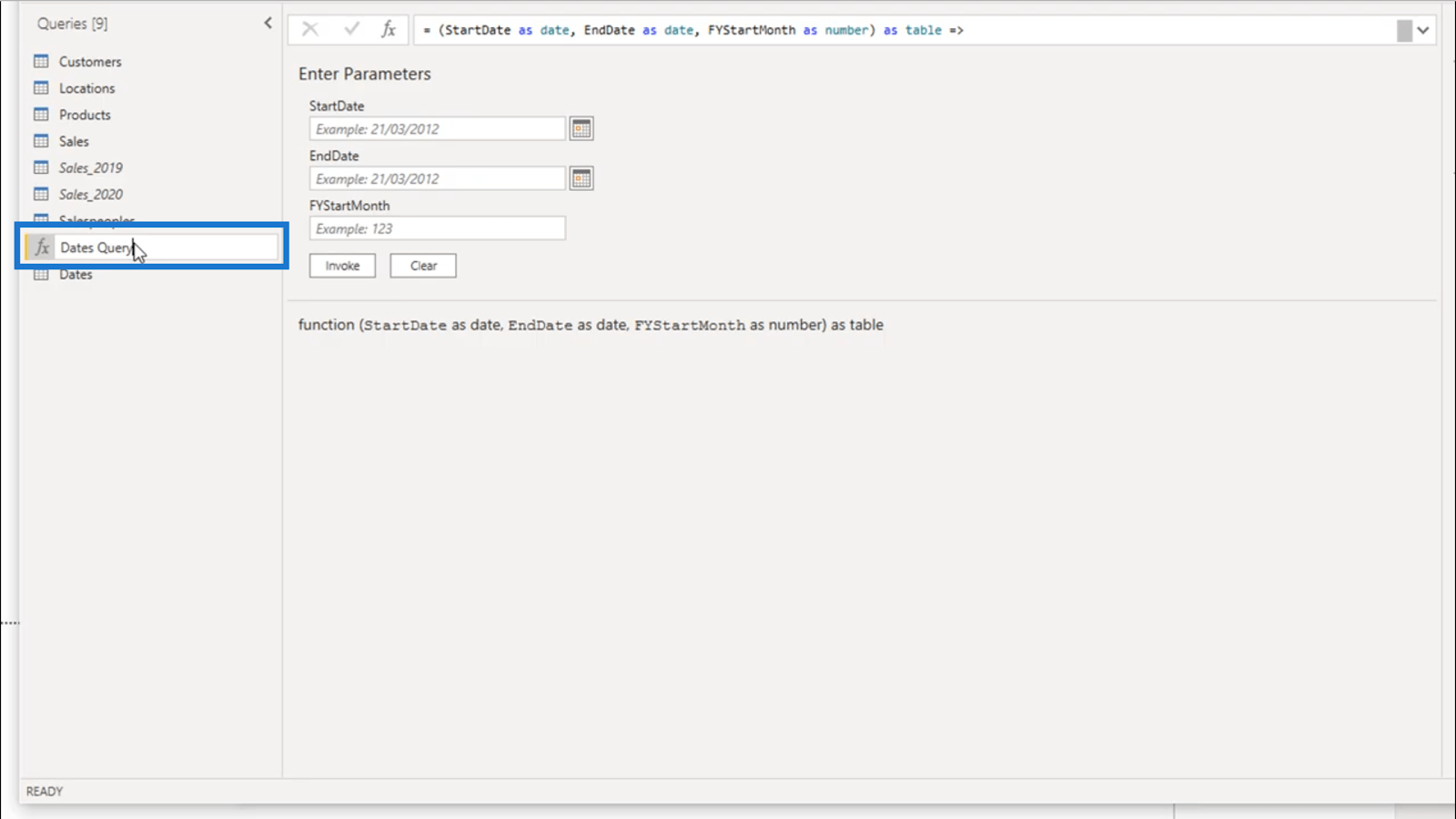 Création d'une table de dates dans LuckyTemplates