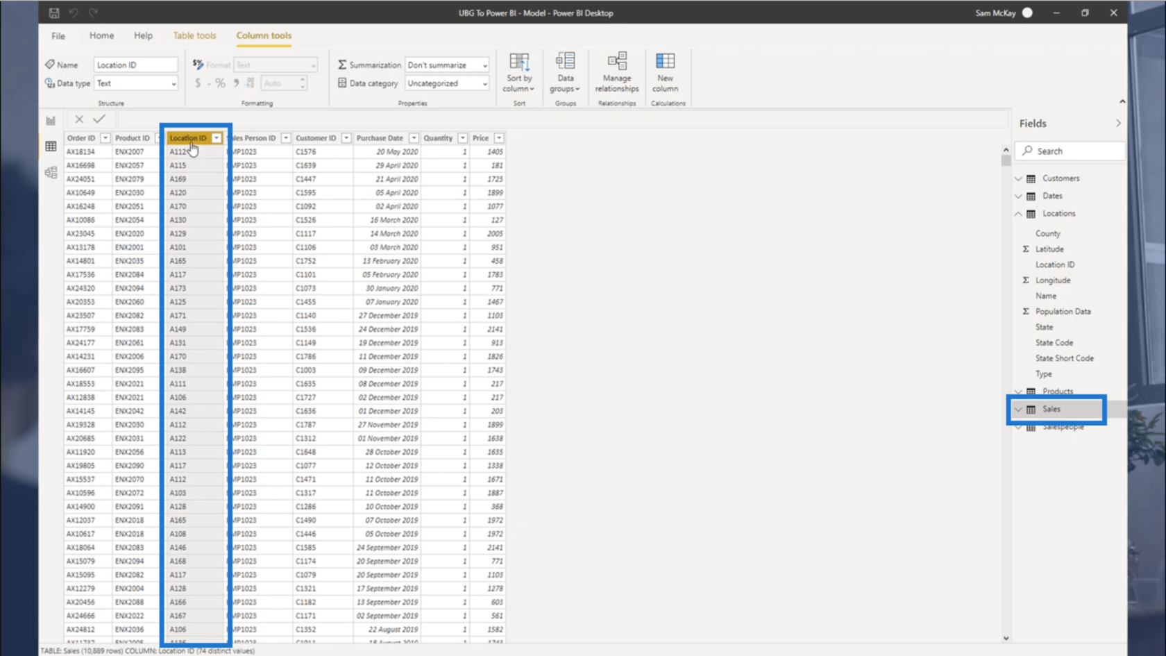 Connexion des tables de données - Conseils sur les relations LuckyTemplates