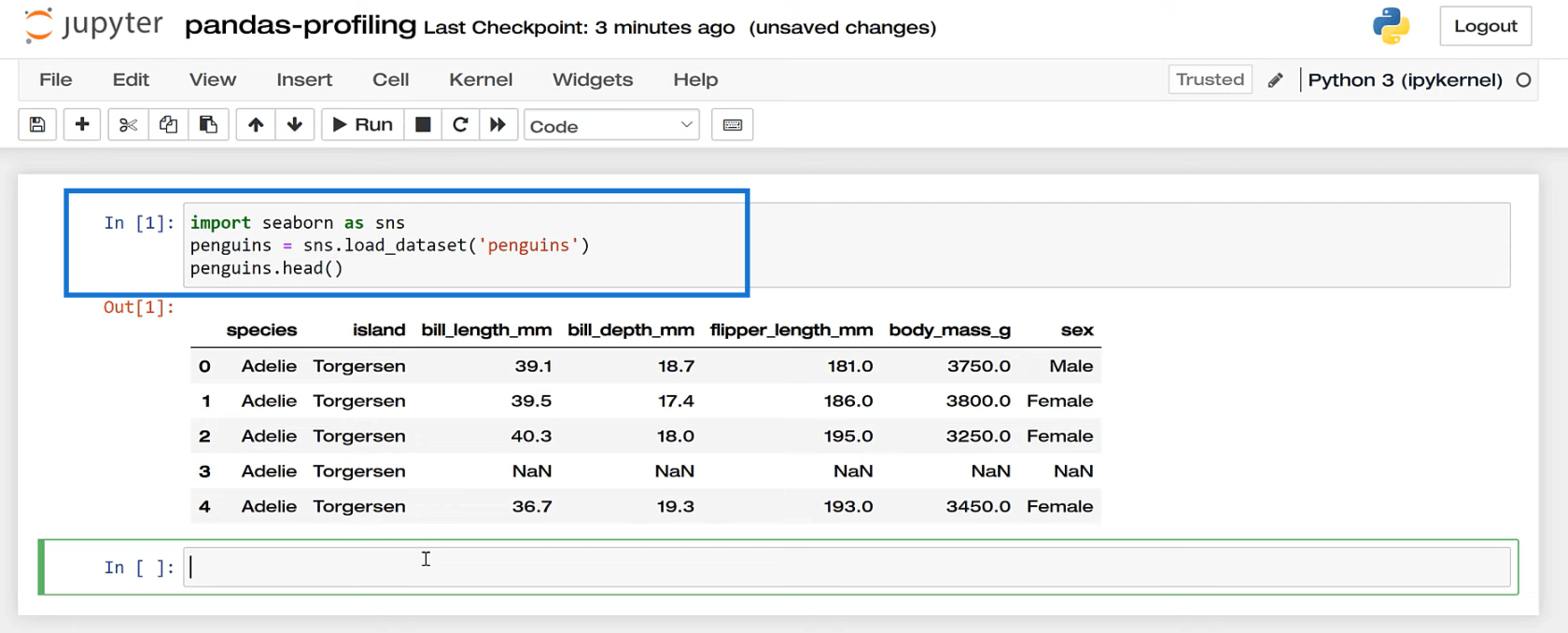 Ensembles de données dans Pandas avec ProfileReport() |  Python dans LuckyTemplates