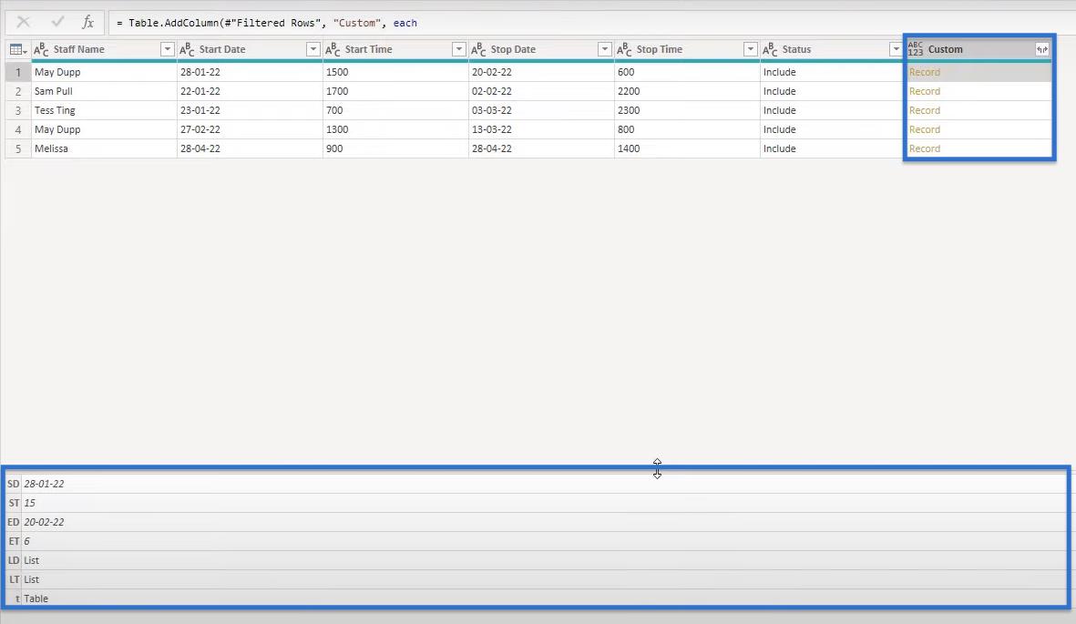 Solution LuckyTemplates entre les dates des heures de travail