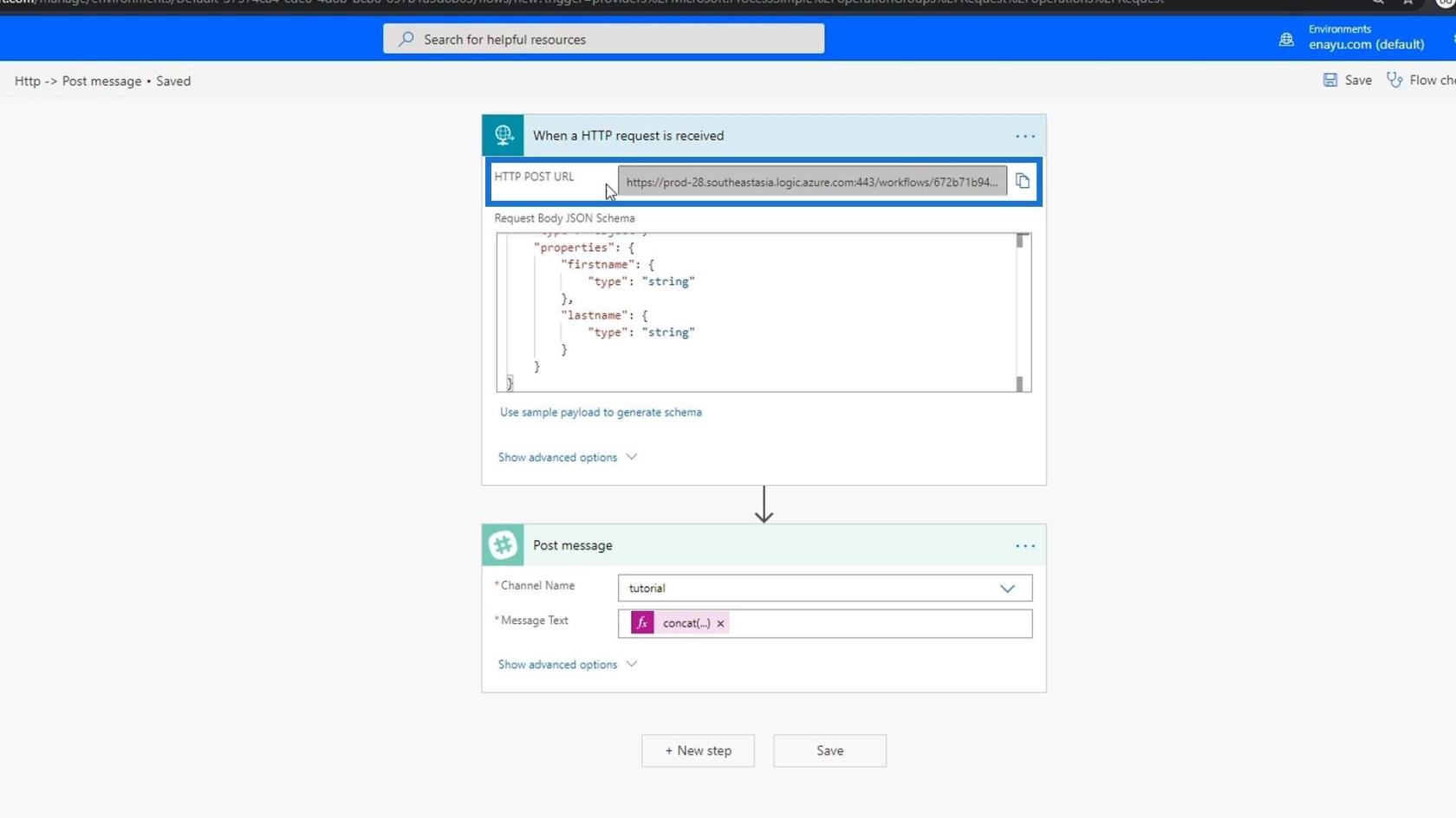 Microsoft Flow HTTP Trigger |  Un tutorial Power Automate