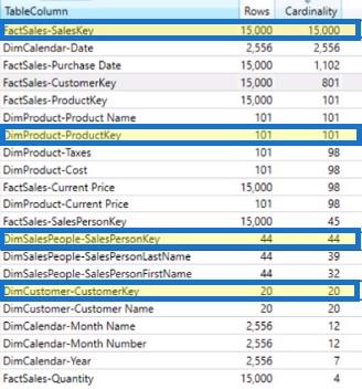 Analyseur VertiPaq dans DAX Studio |  Tutoriel LuckyTemplates