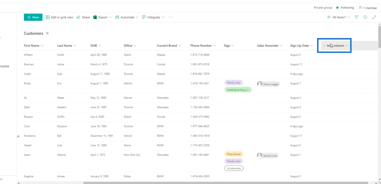 Colonnes calculées dans SharePoint |  Un aperçu