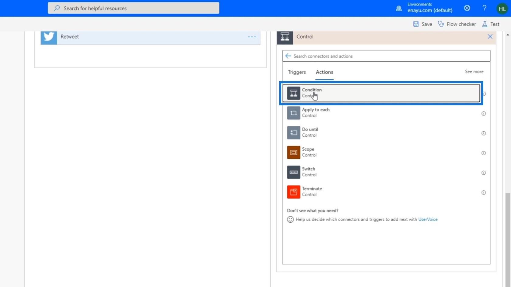 複数のオプションを備えた Microsoft Flow 承認