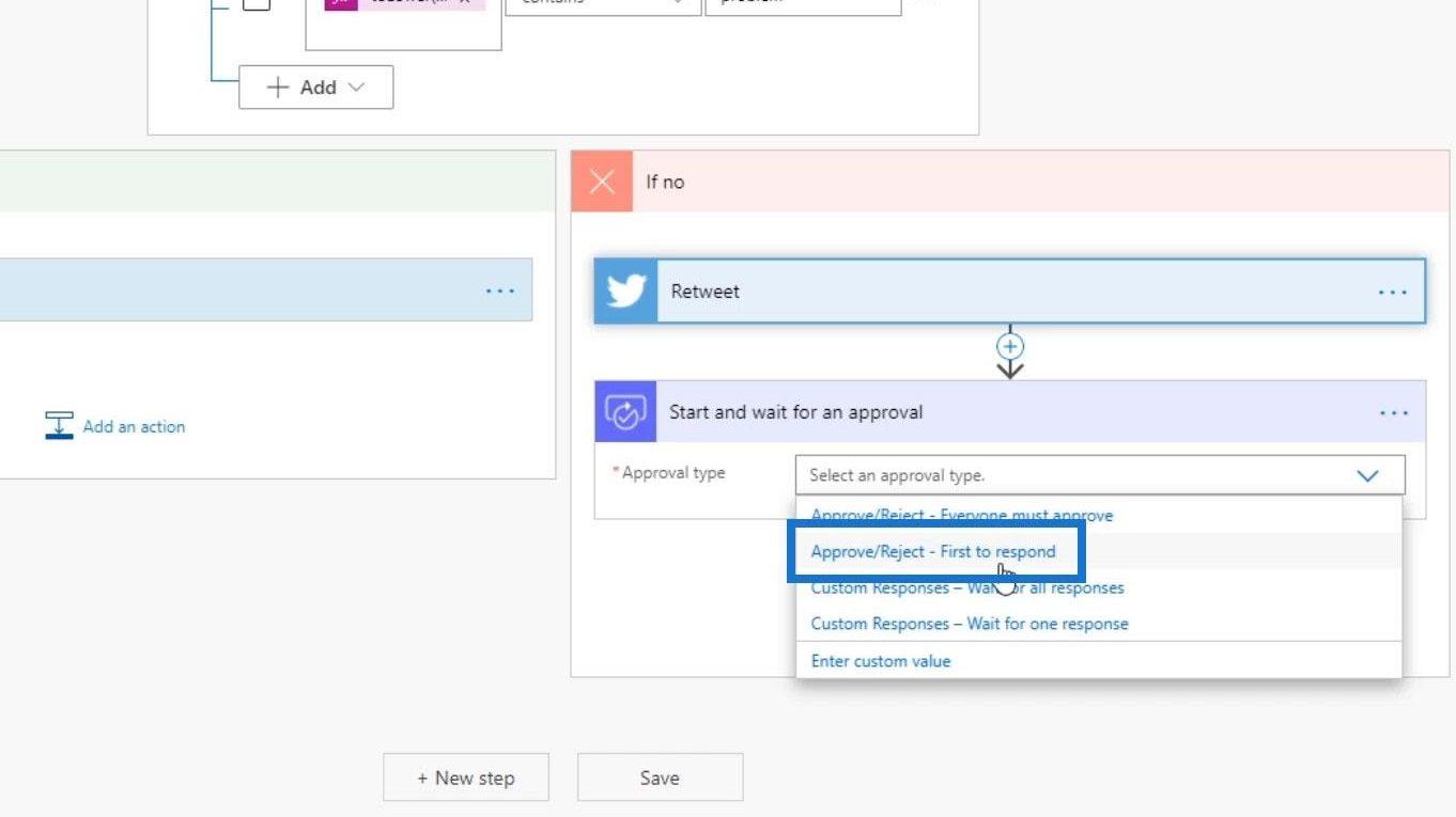 إعداد سير عمل الموافقة والاختبار في أتمتة الطاقة