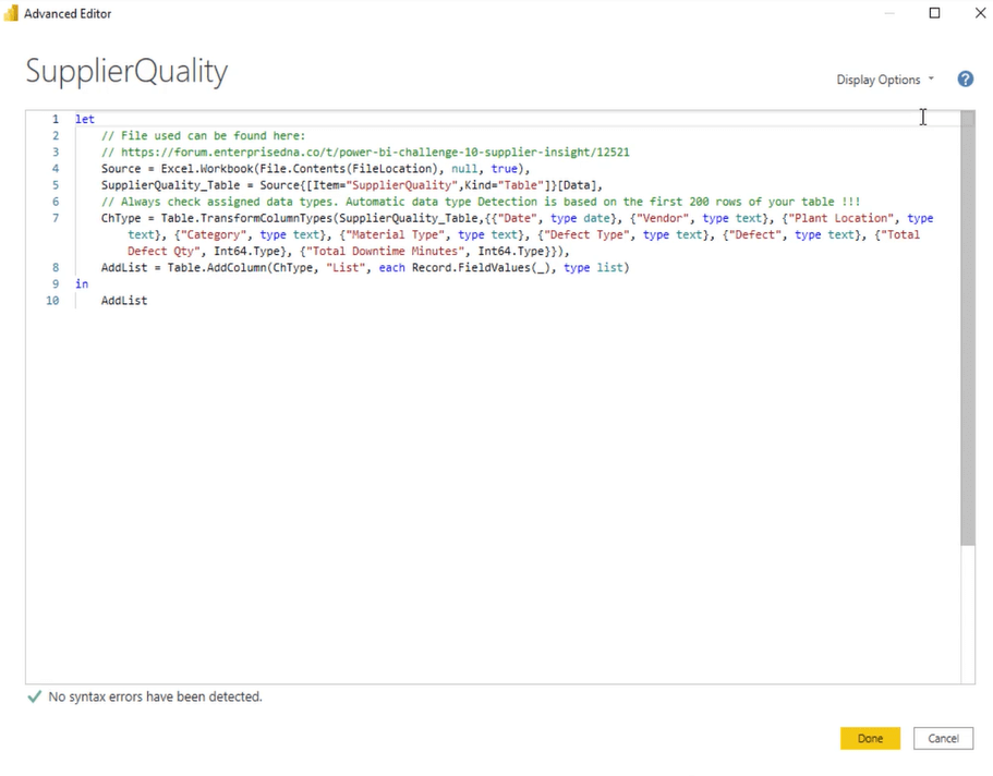 Een snel overzicht van verschillende Power Query-tools in LuckyTemplates