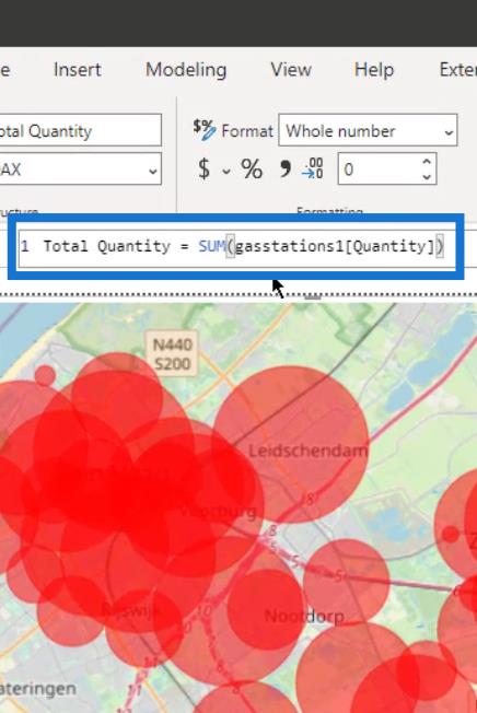 Visual do mapa de ícones do LuckyTemplates: strings WKT