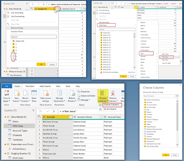 Liste de vérification de la configuration du prédéveloppement des données LuckyTemplates