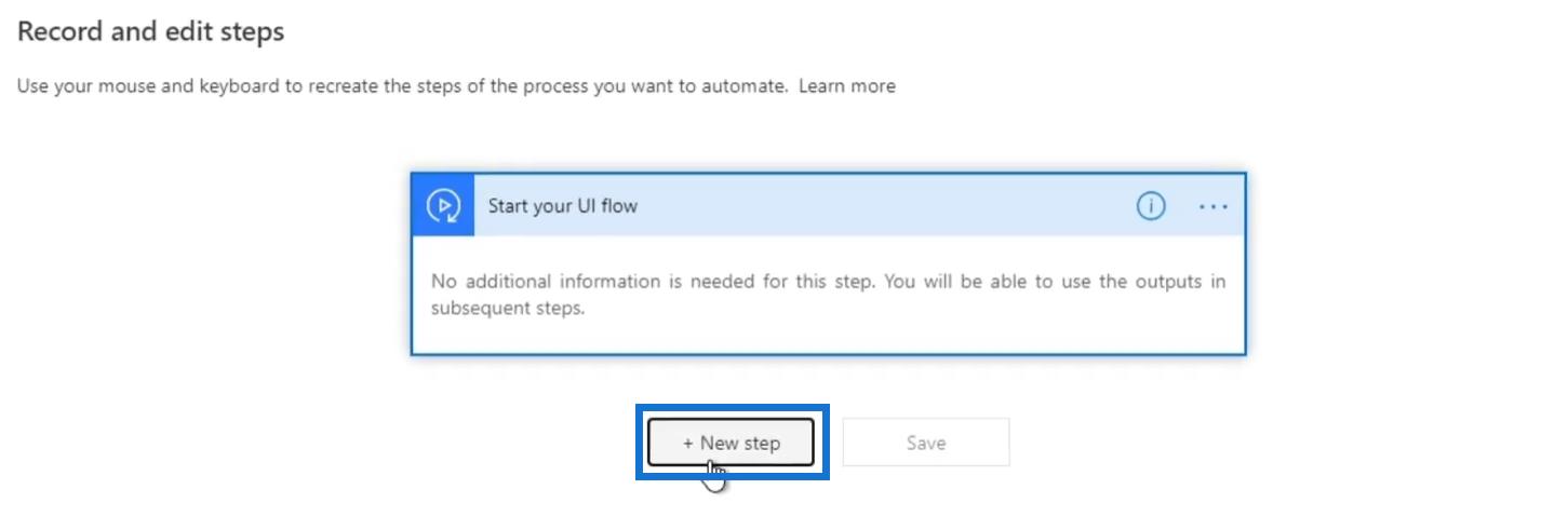 Fluxos de interface do usuário do Power Automate: criação e configuração