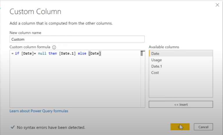 Power Query : comment fusionner des tables avec différentes colonnes