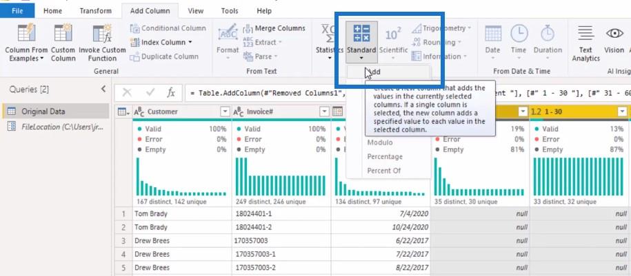 Formater les données dans LuckyTemplates : traitement des formats de données irréguliers