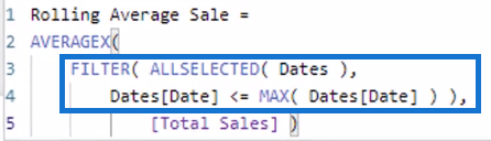 Calcul d'une moyenne mobile dans LuckyTemplates à l'aide de DAX