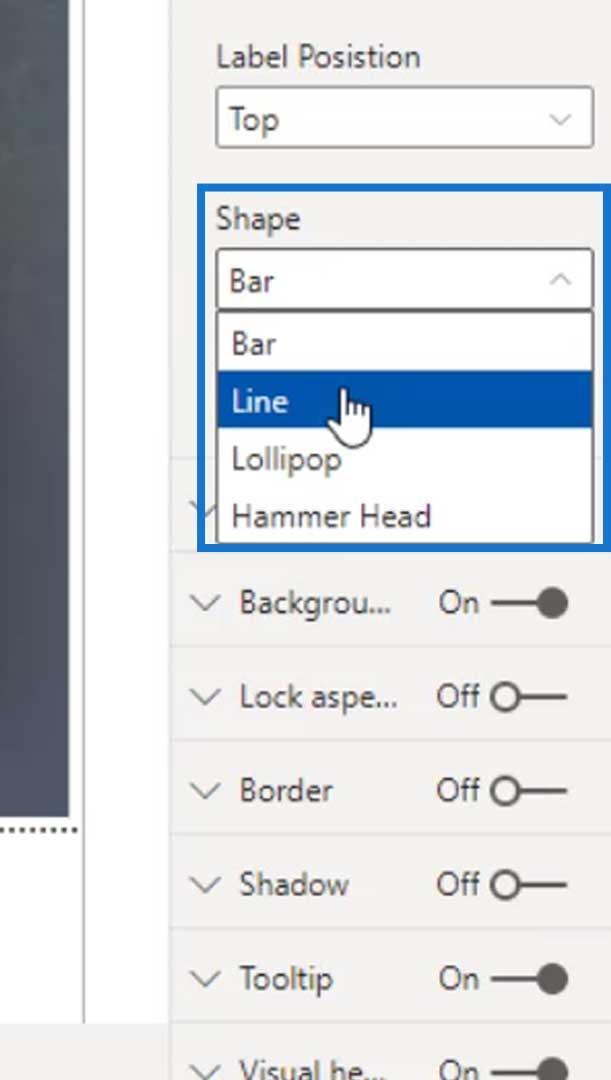 Benutzerdefiniertes Balkendiagramm in LuckyTemplates: Varianten und Modifikationen