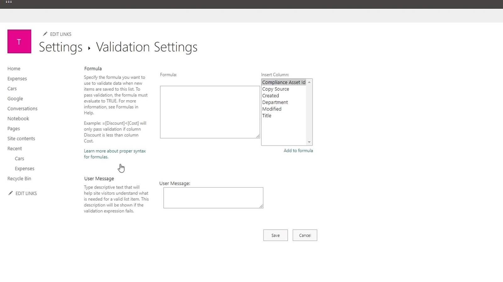 SharePoint 站點庫設置 |  概述