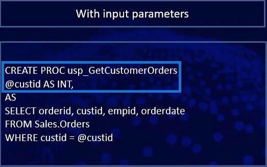 Procédures stockées en SQL |  Un aperçu