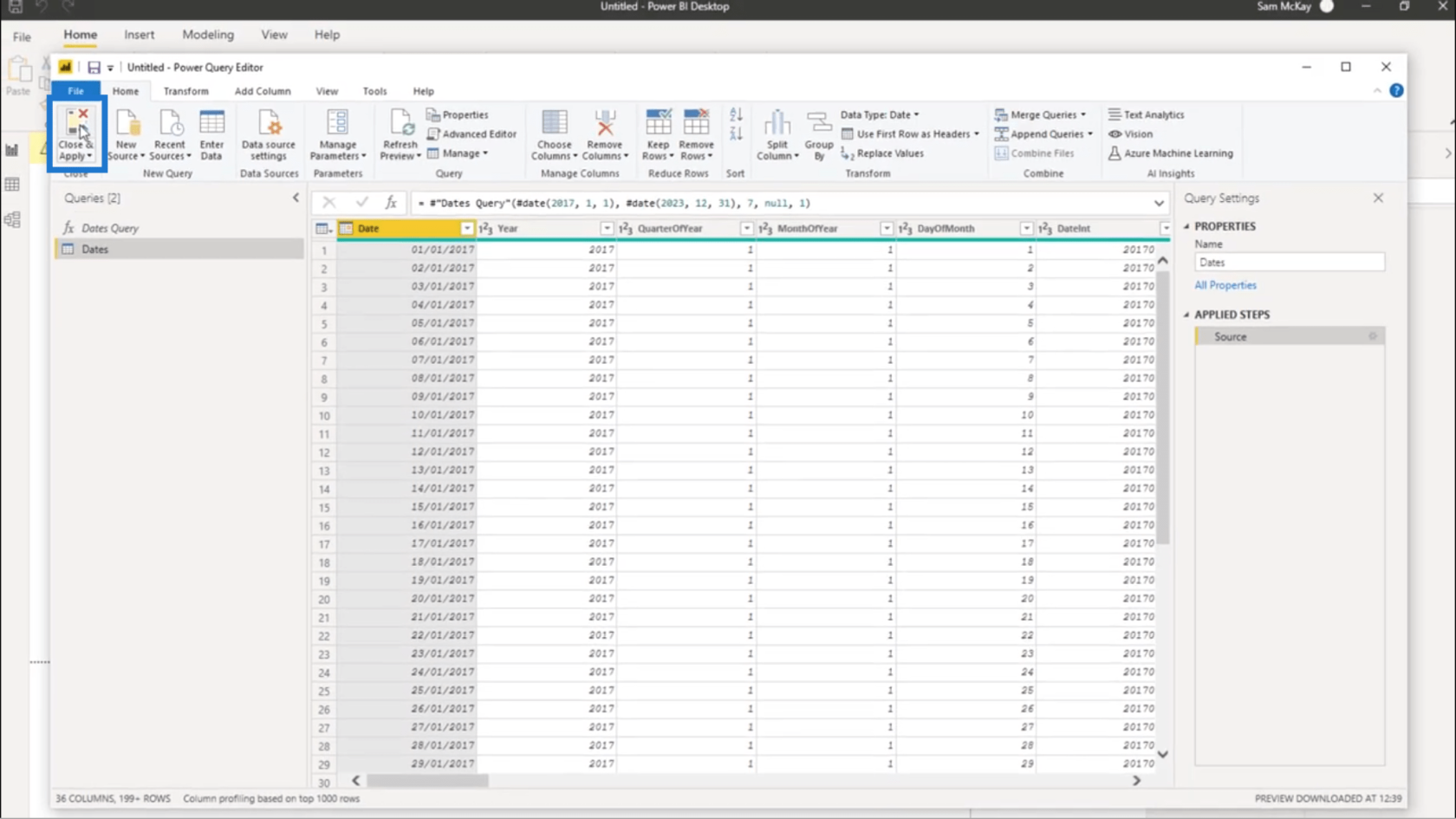 Créer une table de dates dans LuckyTemplates de la manière la plus rapide possible